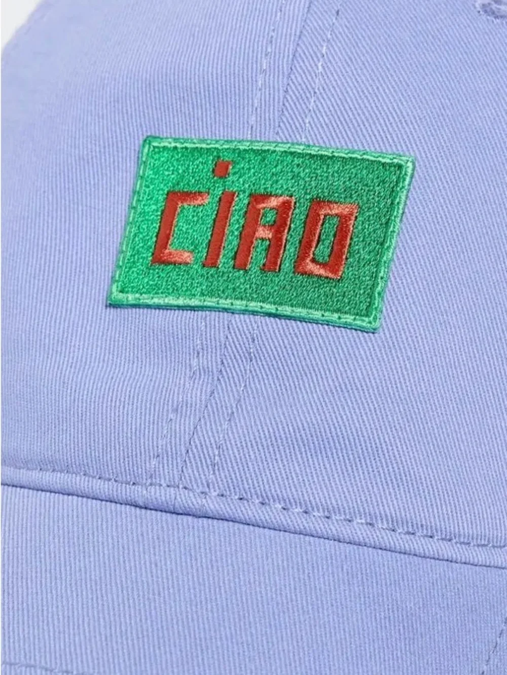 Clare V Sky Blue Baseball Cap